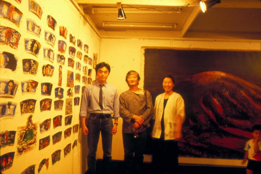 1984년 공간화랑 김차섭 개인전 및 일본 교토 전시 슬라이드 필름 1