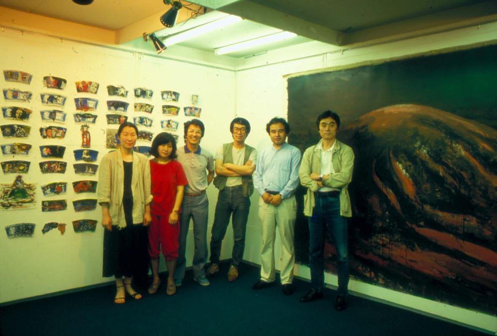 1984년 공간화랑 김차섭 개인전 및 일본 교토 전시 슬라이드 필름