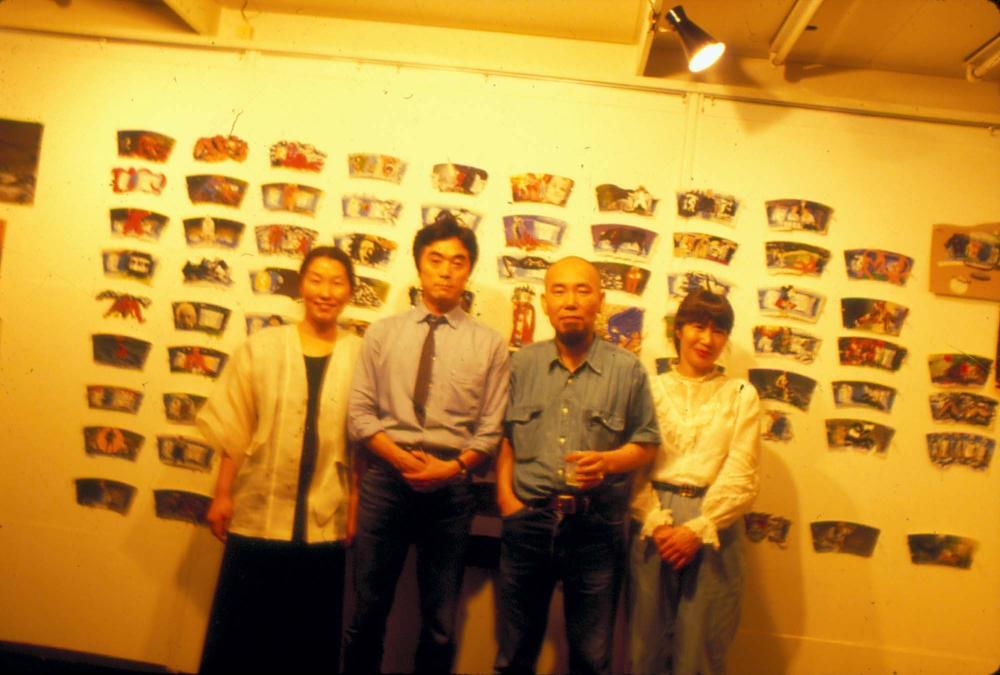1984년 공간화랑 김차섭 개인전 및 일본 교토 전시 슬라이드 필름