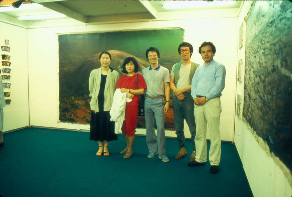 1984년 공간화랑 김차섭 개인전 및 일본 교토 전시 슬라이드 필름