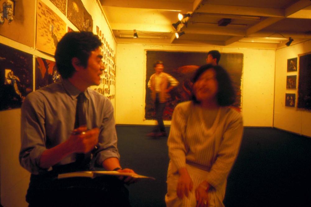 1984년 공간화랑 김차섭 개인전 및 일본 교토 전시 슬라이드 필름