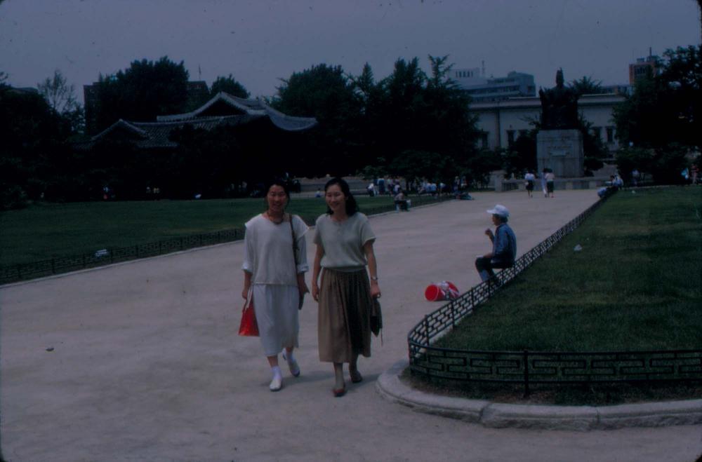 1984년 공간화랑 김차섭 개인전 및 일본 교토 전시 슬라이드 필름