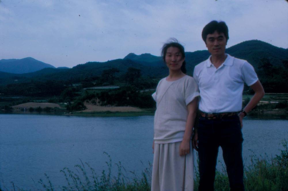 1984년 공간화랑 김차섭 개인전 및 일본 교토 전시 슬라이드 필름