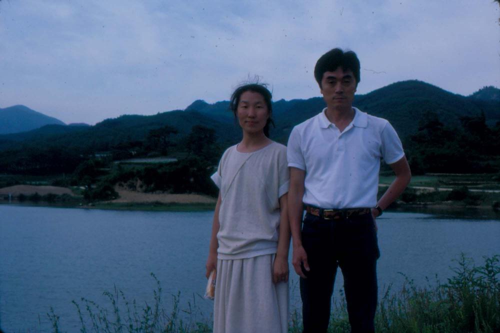 1984년 공간화랑 김차섭 개인전 및 일본 교토 전시 슬라이드 필름