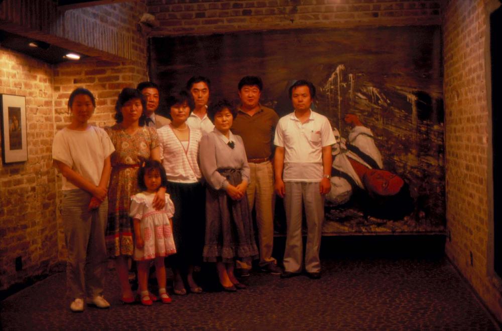 1984년 공간화랑 김차섭 개인전 및 일본 교토 전시 슬라이드 필름