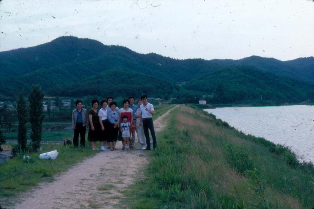 1984년 공간화랑 김차섭 개인전 및 일본 교토 전시 슬라이드 필름