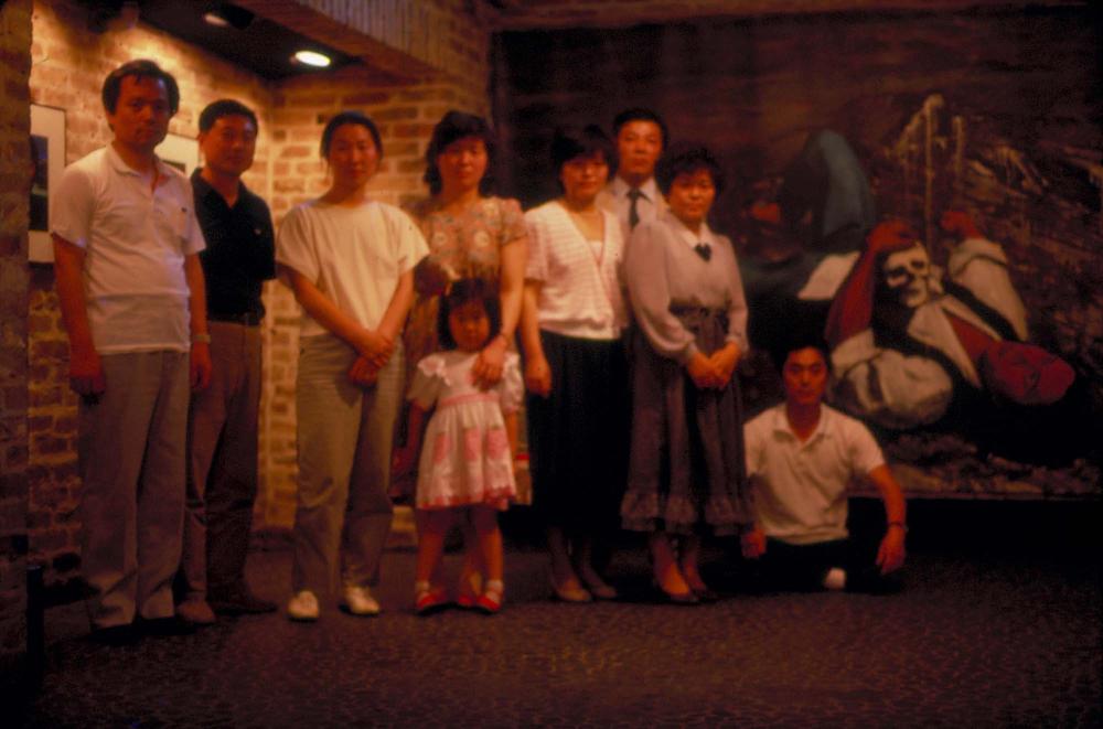 1984년 공간화랑 김차섭 개인전 및 일본 교토 전시 슬라이드 필름