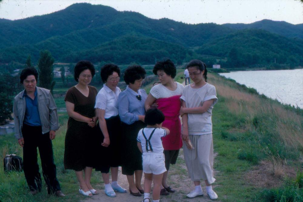 1984년 공간화랑 김차섭 개인전 및 일본 교토 전시 슬라이드 필름
