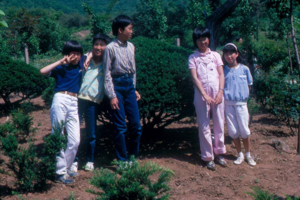 1984년 공간화랑 김차섭 개인전 및 일본 교토 전시 슬라이드 필름