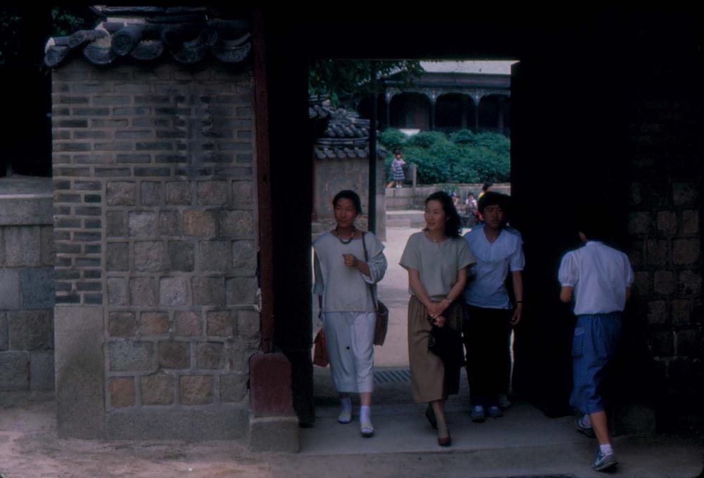 1984년 공간화랑 김차섭 개인전 및 일본 교토 전시 슬라이드 필름