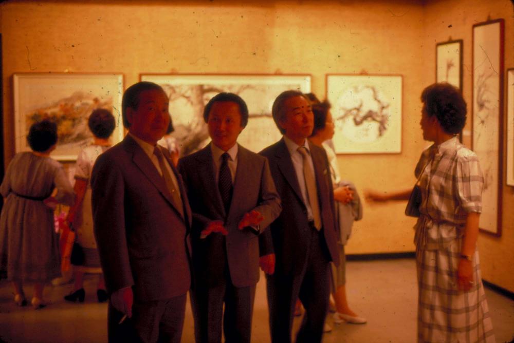 1984년 공간화랑 김차섭 개인전 및 일본 교토 전시 슬라이드 필름