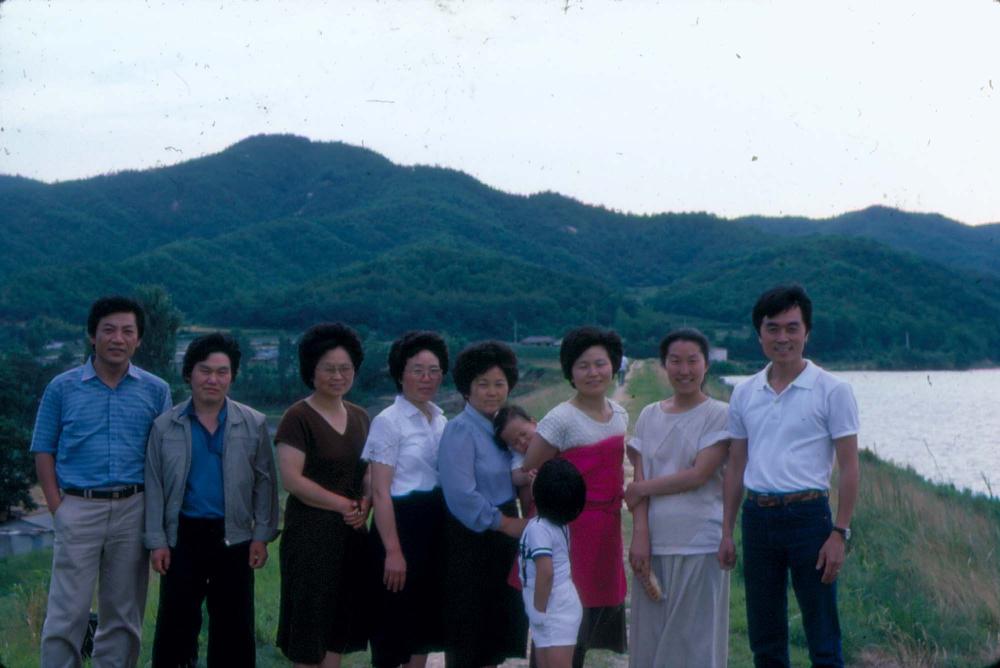 1984년 공간화랑 김차섭 개인전 및 일본 교토 전시 슬라이드 필름