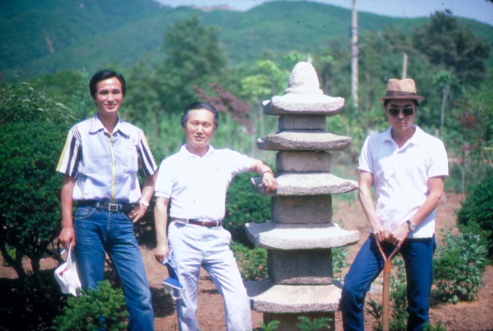 1984년 공간화랑 김차섭 개인전 및 일본 교토 전시 슬라이드 필름