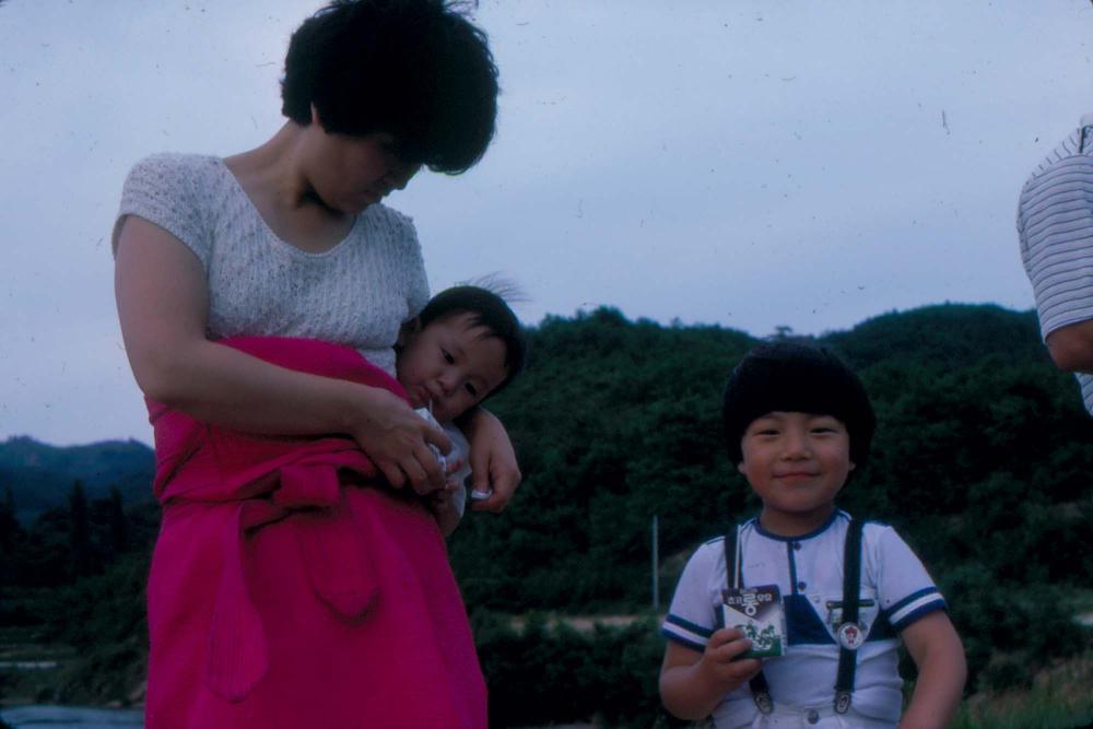 1984년 공간화랑 김차섭 개인전 및 일본 교토 전시 슬라이드 필름