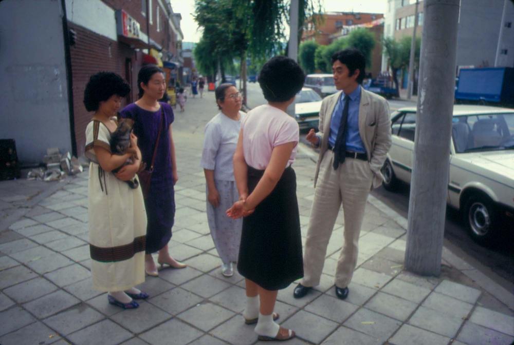 1984년 공간화랑 김차섭 개인전 및 일본 교토 전시 슬라이드 필름