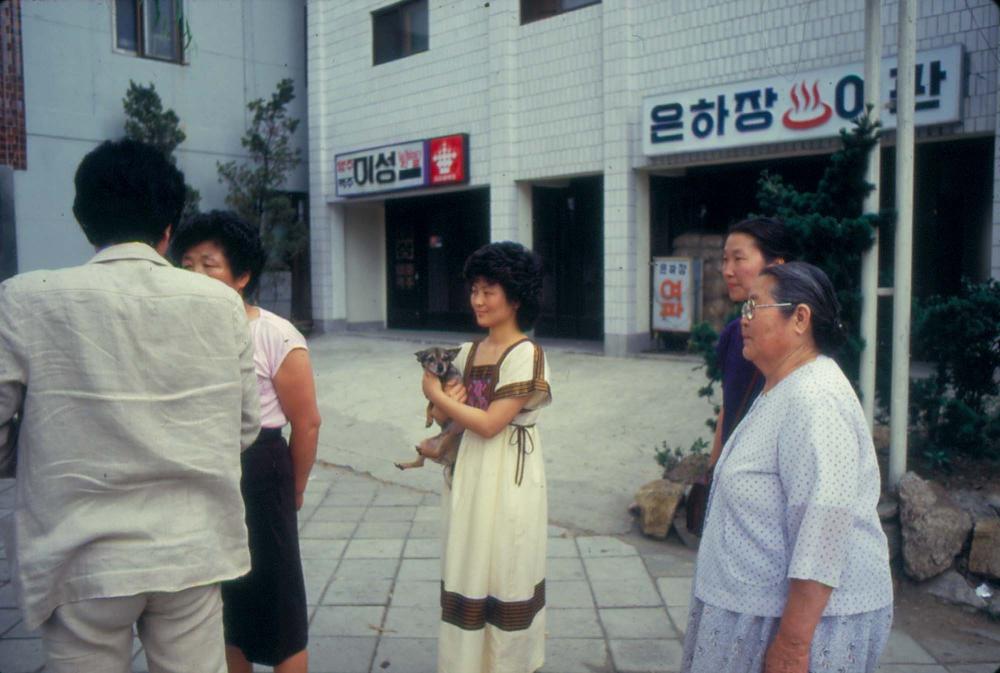1984년 공간화랑 김차섭 개인전 및 일본 교토 전시 슬라이드 필름