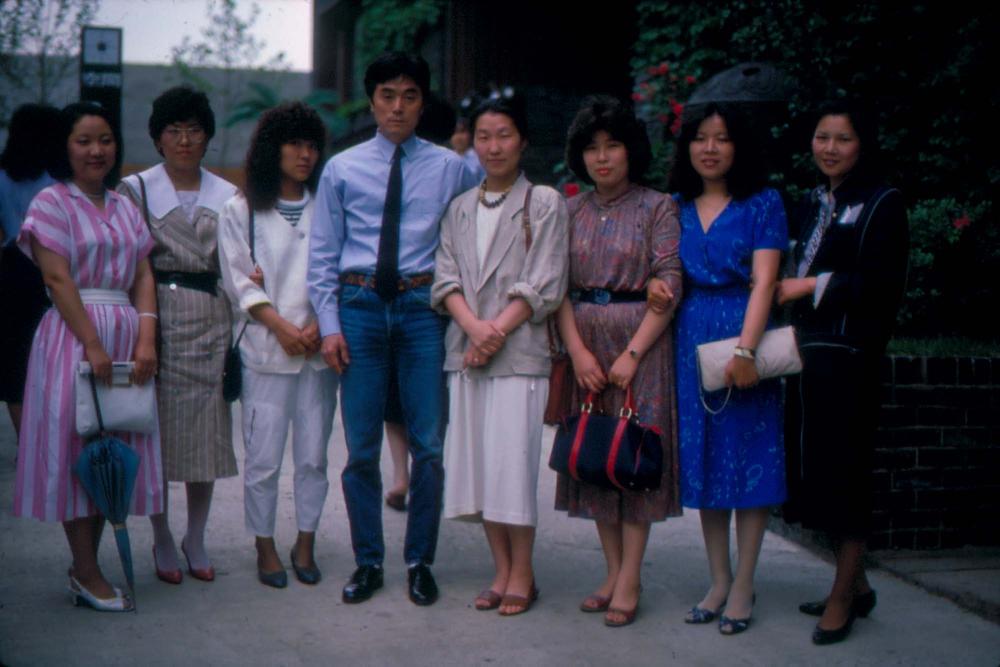 1984년 공간화랑 김차섭 개인전 및 일본 교토 전시 슬라이드 필름
