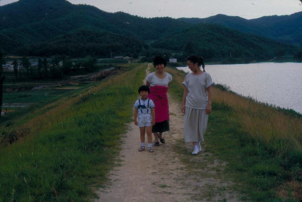 1984년 공간화랑 김차섭 개인전 및 일본 교토 전시 슬라이드 필름