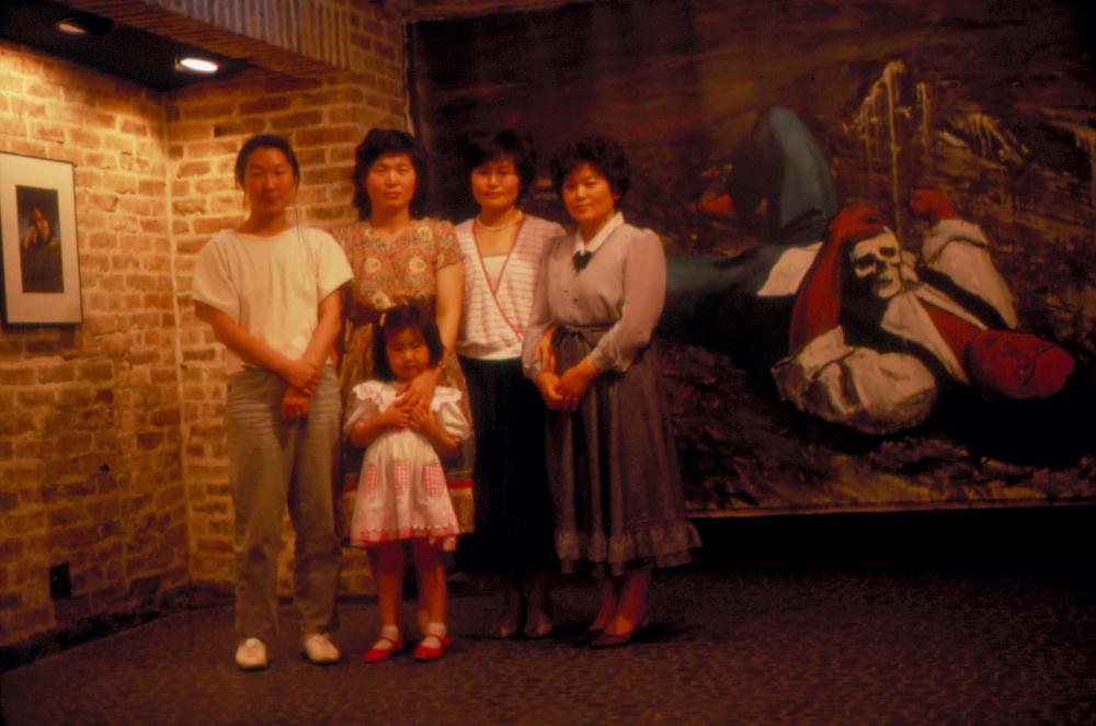 1984년 공간화랑 김차섭 개인전 및 일본 교토 전시 슬라이드 필름