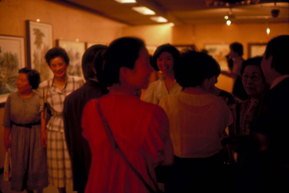 1984년 공간화랑 김차섭 개인전 및 일본 교토 전시 슬라이드 필름