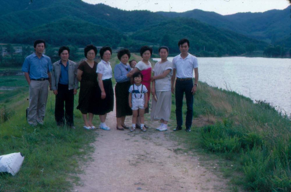 1984년 공간화랑 김차섭 개인전 및 일본 교토 전시 슬라이드 필름