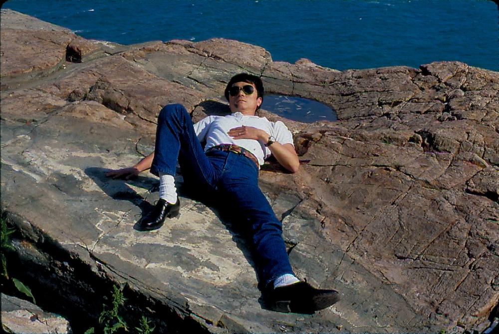 1984년 공간화랑 김차섭 개인전 및 일본 교토 전시 슬라이드 필름