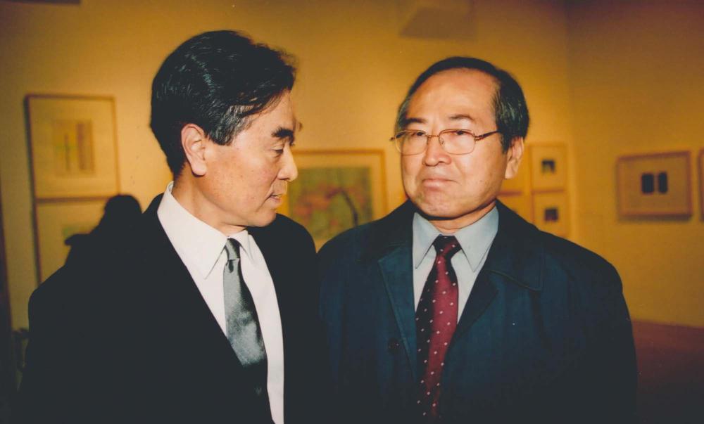 2002년 한국문화예술진흥원 마로니에미술관 《김차섭의 오디세이》 전경 사진