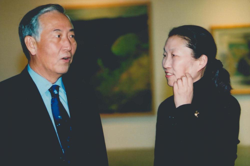 2002년 한국문화예술진흥원 마로니에미술관 《김차섭의 오디세이》 전경 사진
