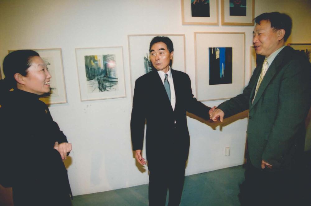 2002년 한국문화예술진흥원 마로니에미술관 《김차섭의 오디세이》 전경 사진