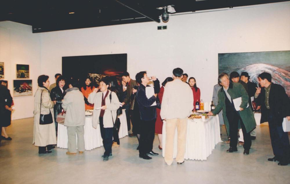 2002년 한국문화예술진흥원 마로니에미술관 《김차섭의 오디세이》 전경 사진
