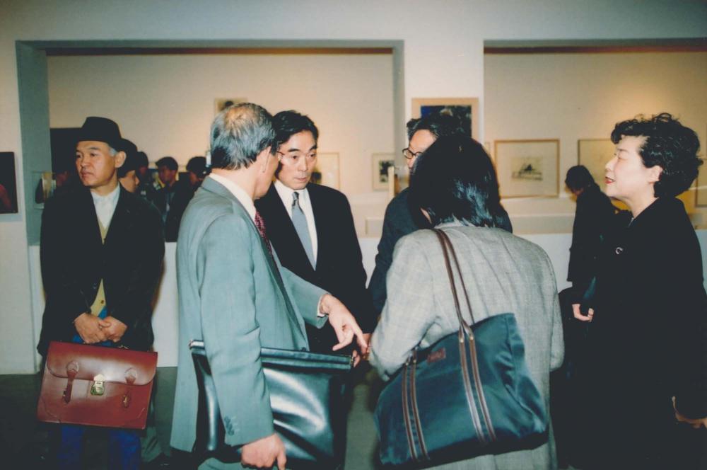 2002년 한국문화예술진흥원 마로니에미술관 《김차섭의 오디세이》 전경 사진