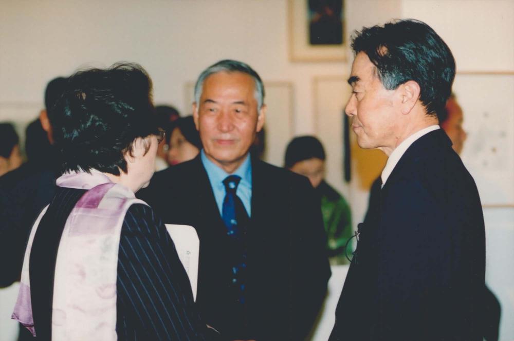 2002년 한국문화예술진흥원 마로니에미술관 《김차섭의 오디세이》 전경 사진