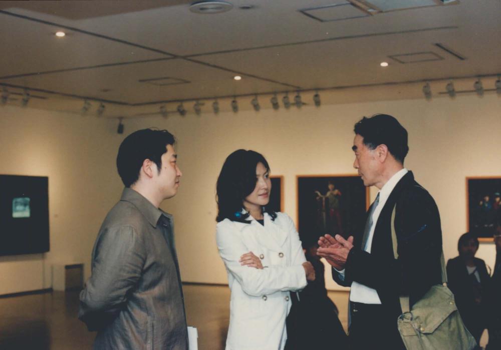 2003년 갤러리현대 김명희 개인전 《流轉(유전)의 역동성(Dynamics of Dislocation)》 전경 및 기타 일상 사진