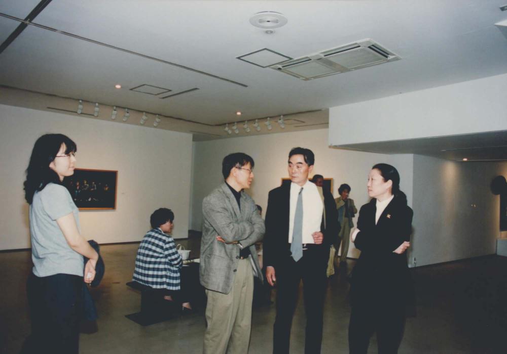 2003년 갤러리현대 김명희 개인전 《流轉(유전)의 역동성(Dynamics of Dislocation)》 전경 및 기타 일상 사진 5