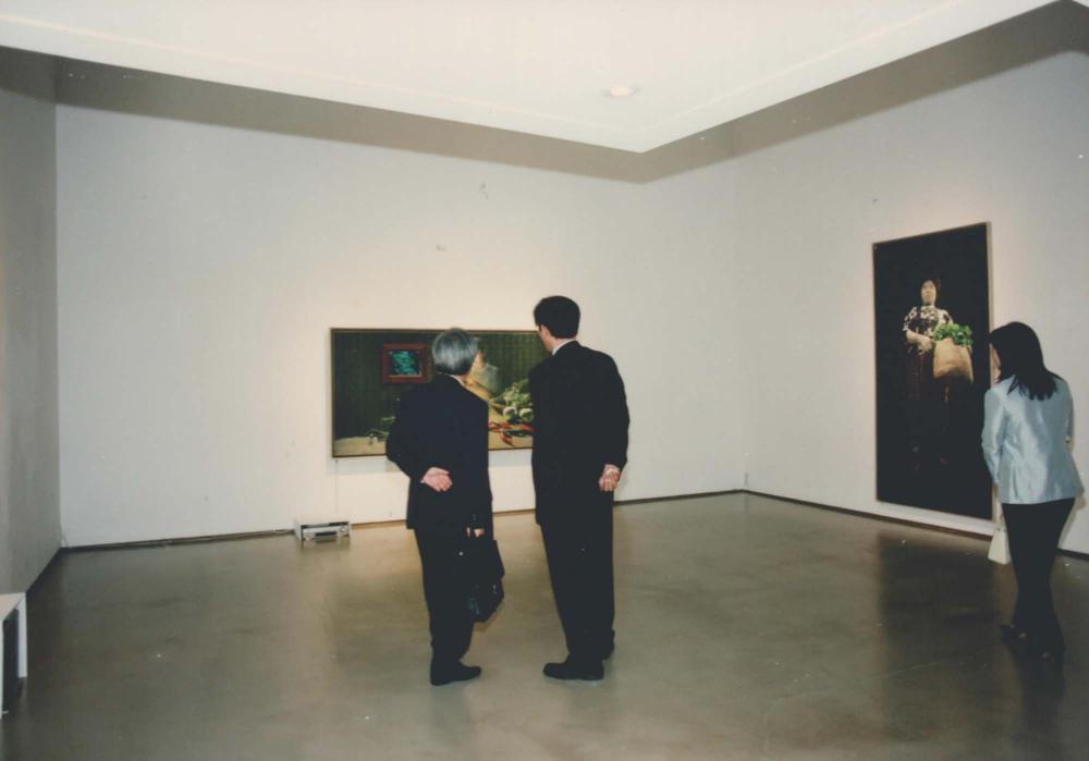 2003년 갤러리현대 김명희 개인전 《流轉(유전)의 역동성(Dynamics of Dislocation)》 전경 및 기타 일상 사진 6