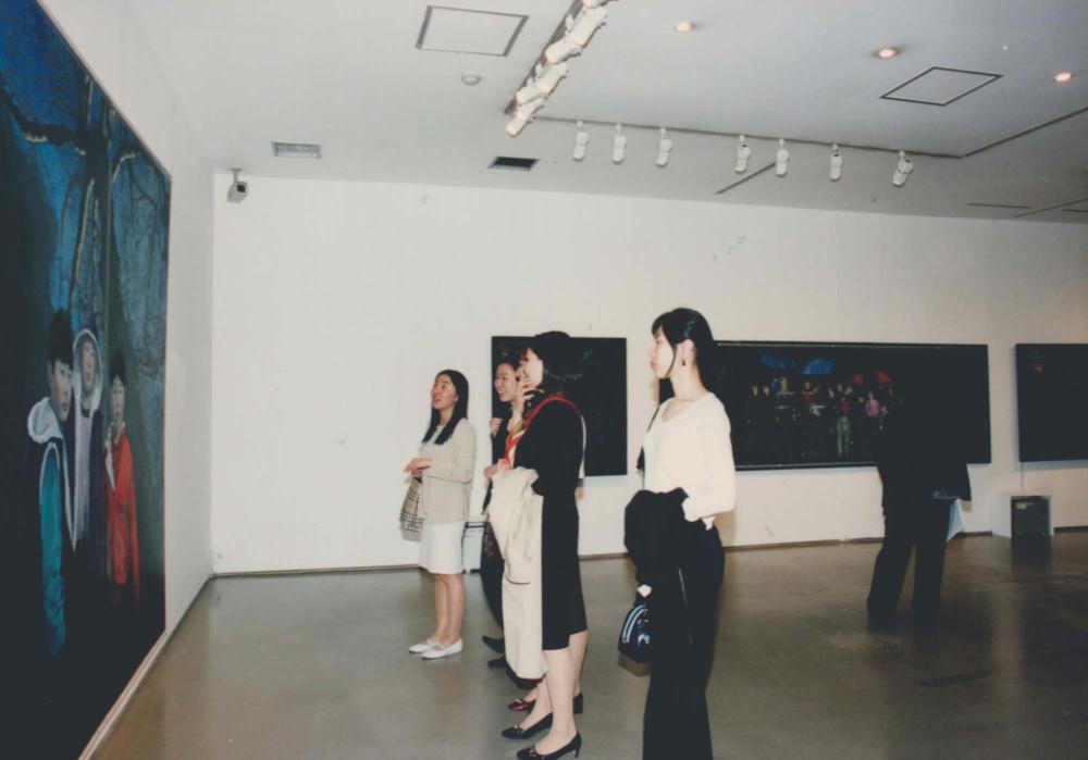 2003년 갤러리현대 김명희 개인전 《流轉(유전)의 역동성(Dynamics of Dislocation)》 전경 및 기타 일상 사진 7
