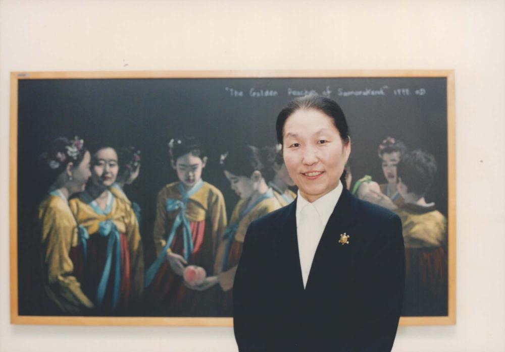 2003년 갤러리현대 김명희 개인전 《流轉(유전)의 역동성(Dynamics of Dislocation)》 전경 및 기타 일상 사진 8