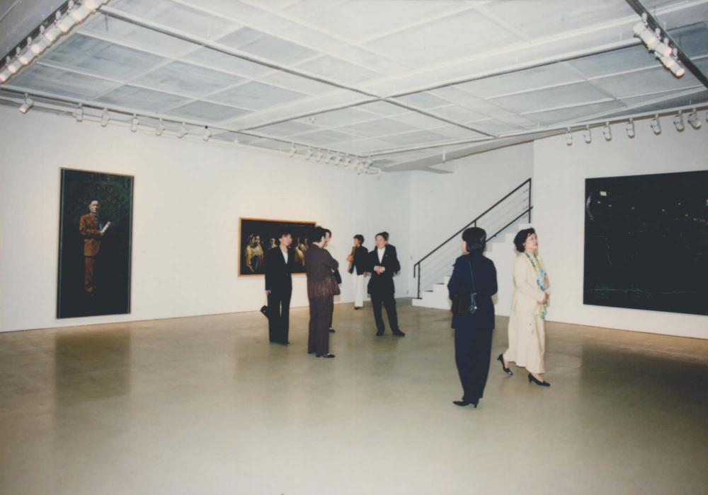 2003년 갤러리현대 김명희 개인전 《流轉(유전)의 역동성(Dynamics of Dislocation)》 전경 및 기타 일상 사진