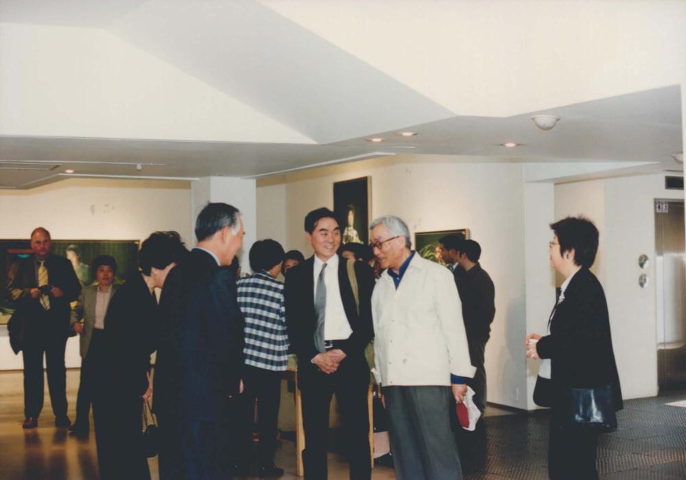 2003년 갤러리현대 김명희 개인전 《流轉(유전)의 역동성(Dynamics of Dislocation)》 전경 및 기타 일상 사진