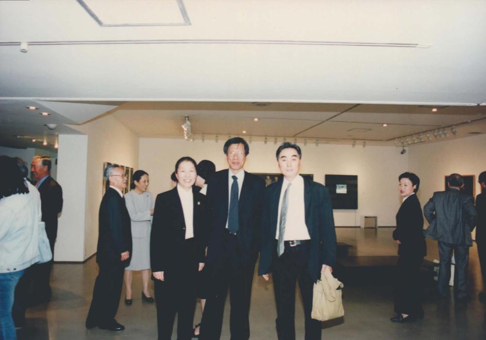 2003년 갤러리현대 김명희 개인전 《流轉(유전)의 역동성(Dynamics of Dislocation)》 전경 및 기타 일상 사진