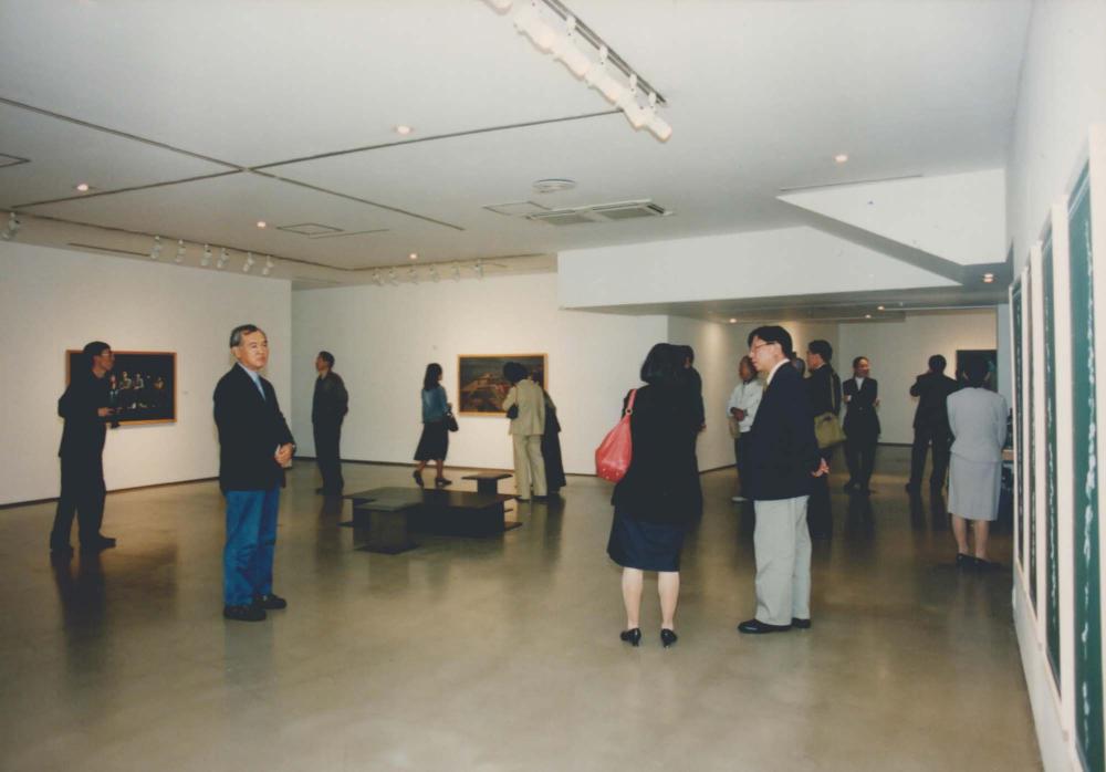 2003년 갤러리현대 김명희 개인전 《流轉(유전)의 역동성(Dynamics of Dislocation)》 전경 및 기타 일상 사진