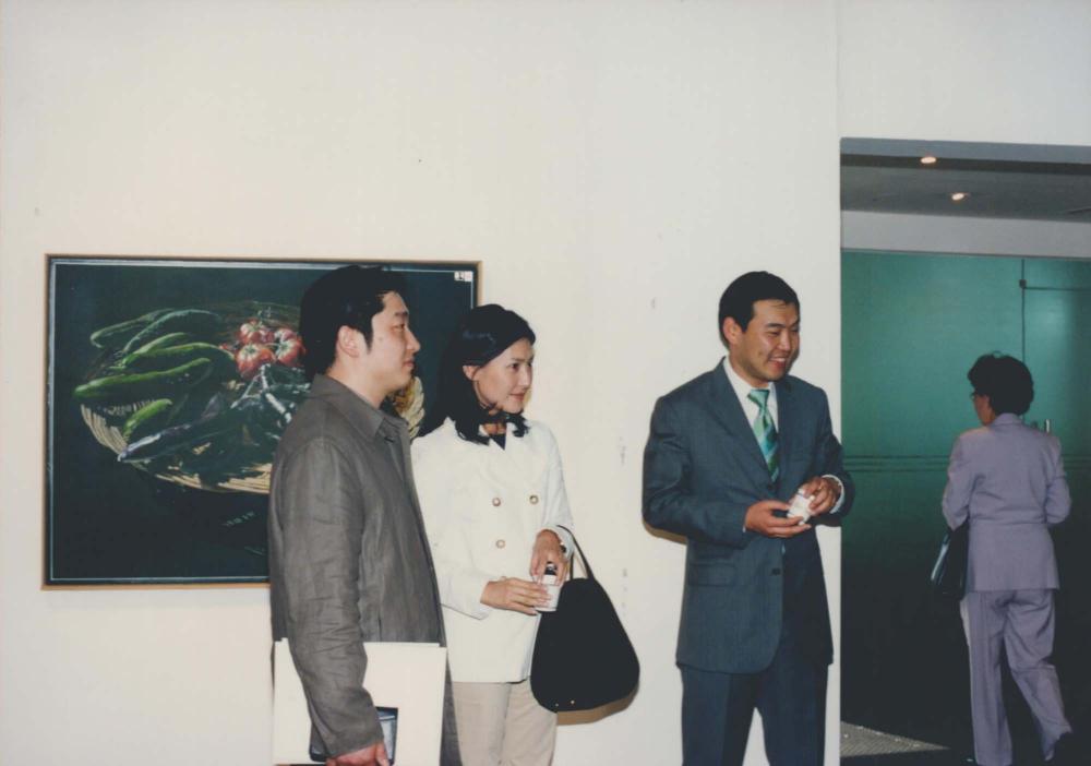 2003년 갤러리현대 김명희 개인전 《流轉(유전)의 역동성(Dynamics of Dislocation)》 전경 및 기타 일상 사진