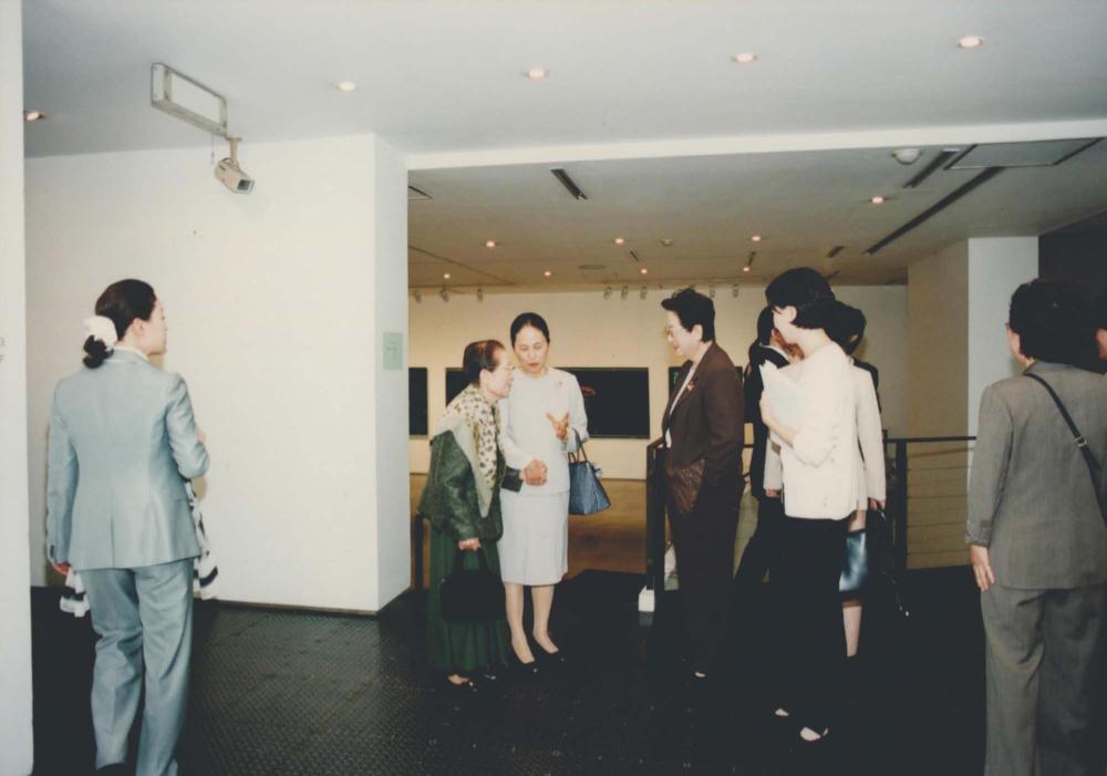 2003년 갤러리현대 김명희 개인전 《流轉(유전)의 역동성(Dynamics of Dislocation)》 전경 및 기타 일상 사진