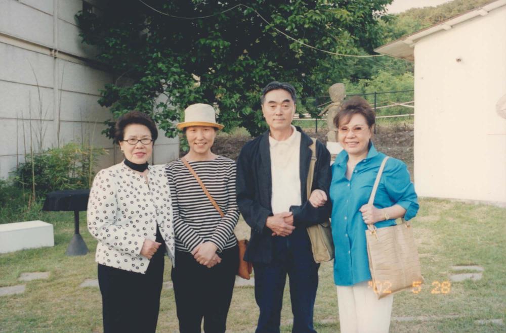 2003년 갤러리현대 김명희 개인전 《流轉(유전)의 역동성(Dynamics of Dislocation)》 전경 및 기타 일상 사진