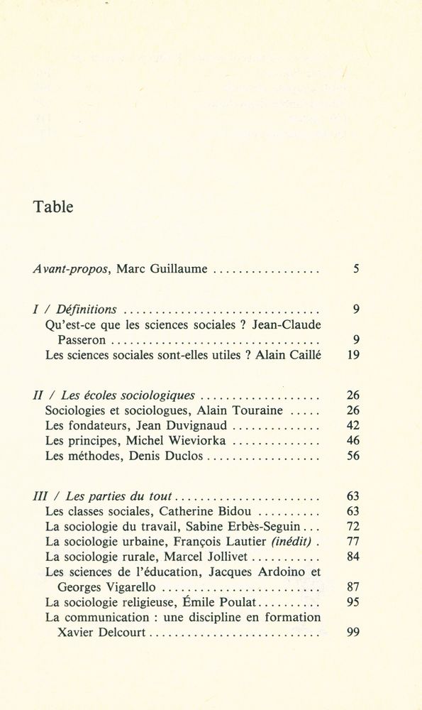 『La sociologie en France』 2