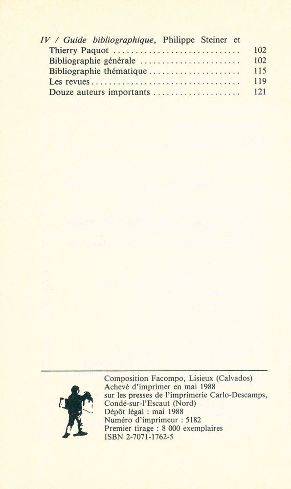 『La sociologie en France』 3