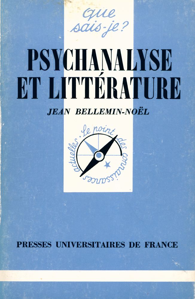 『PSYCHANALYSE ET LITTÉRATURE』 1