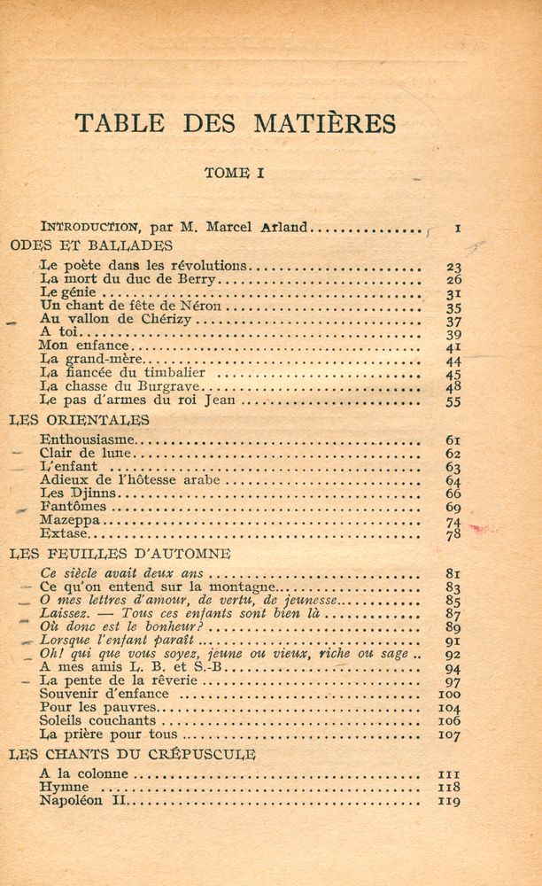 『VICTOR HUGO POÉSIES TOME 1』 2