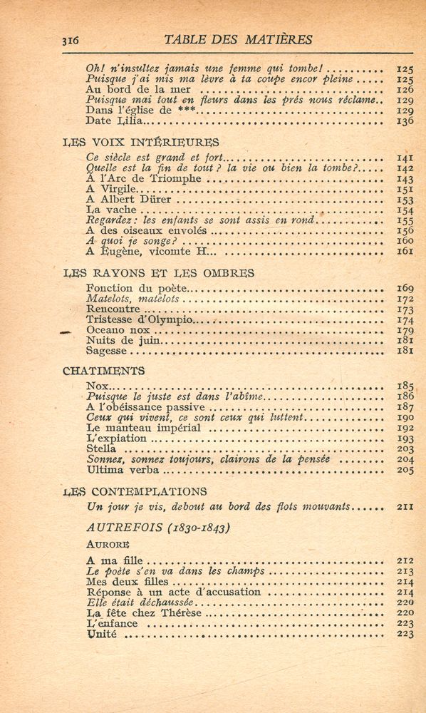 『VICTOR HUGO POÉSIES TOME 1』 3