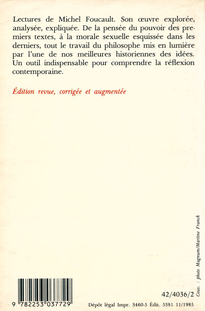 『Michel Foucault : Archéologie et Généalogie』 4